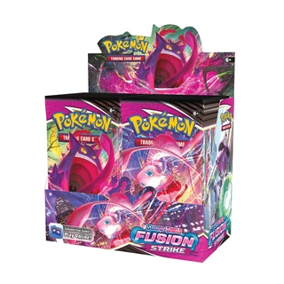 ฟรีค่าส่ง ส่งตรงจากญี่ปุ่นPokemon TCG Sword &amp; Shield Fusion Strike Booster Box