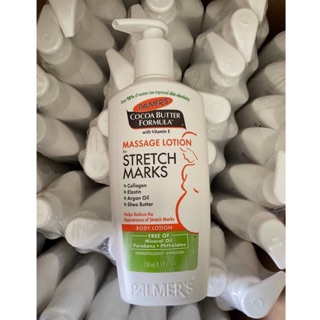 Palmers Cocoa Butter Formula Massage Lotion for Stretch Marks 250mL.  ป้องกันริ้วรอยแแตกลายในช่วงตั้งครรภ์