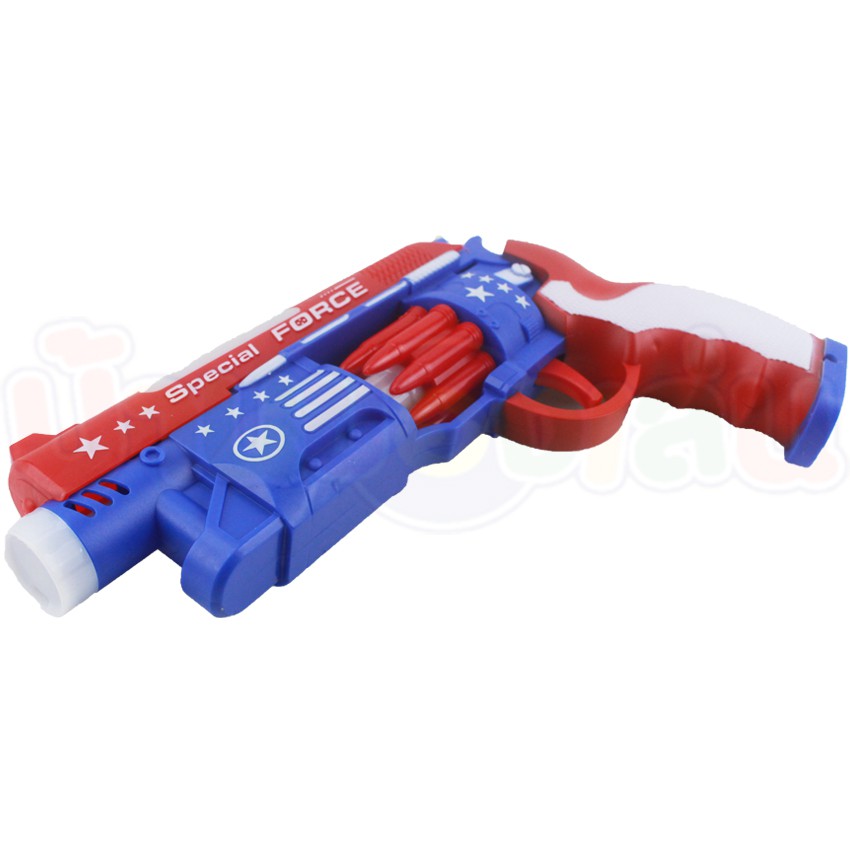 bkltoy-ปืนของเล่นเล่น-ใส่ถ่าน-ปืนมีเสียงมีไฟ-ขนาด23ซม-ของเล่น-ของเล่นเด็ก-696-1a