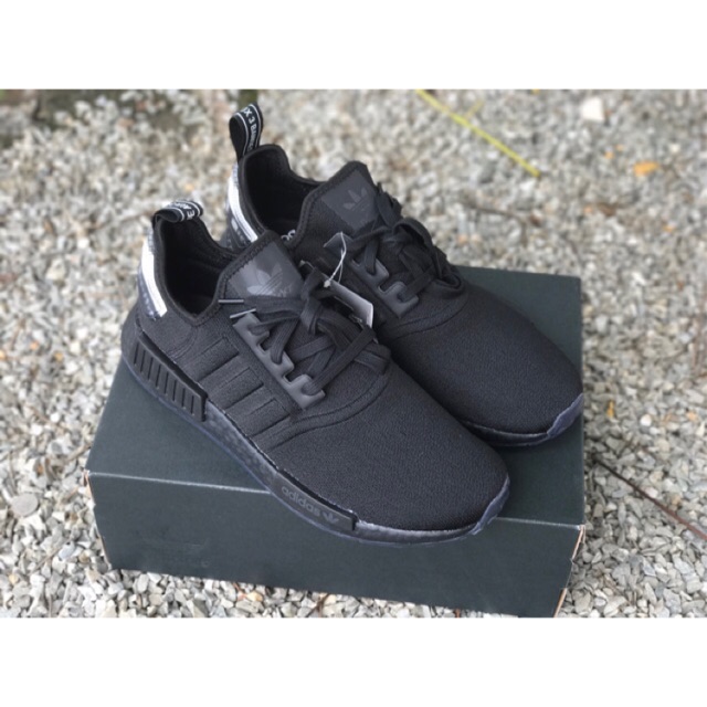 ส่งฟรีems-adidas-n-nmd-r1-triple-black-แท้