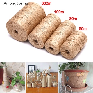 ภาพหน้าปกสินค้า[Amongspring] เชือกผ้ากระสอบผ้าลินินสําหรับตกแต่งงานหัตถกรรม Diy ซึ่งคุณอาจชอบสินค้านี้