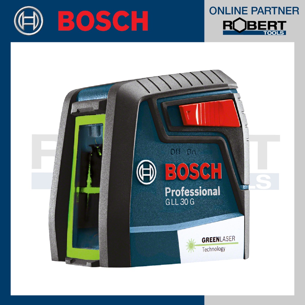 bosch-รุ่น-gll-30-g-เลเซอร์แบบเส้น-กำหนดแนวเส้นกากบาท-2-เส้น-แสงเลเซอร์สีเขียว-0601063v80