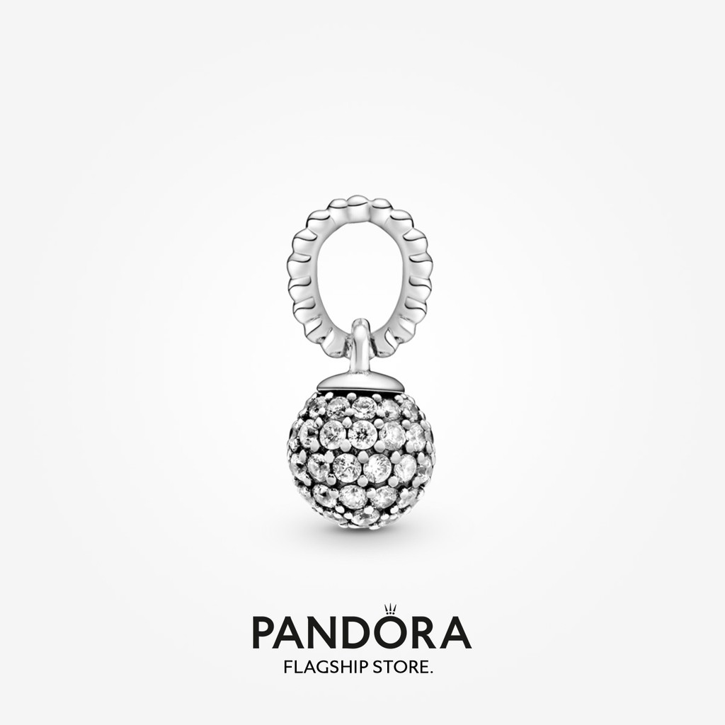 pandora-จี้ลูกบอลเงิน-s925-เครื่องประดับ-สําหรับทําเครื่องประดับ-diy-p326