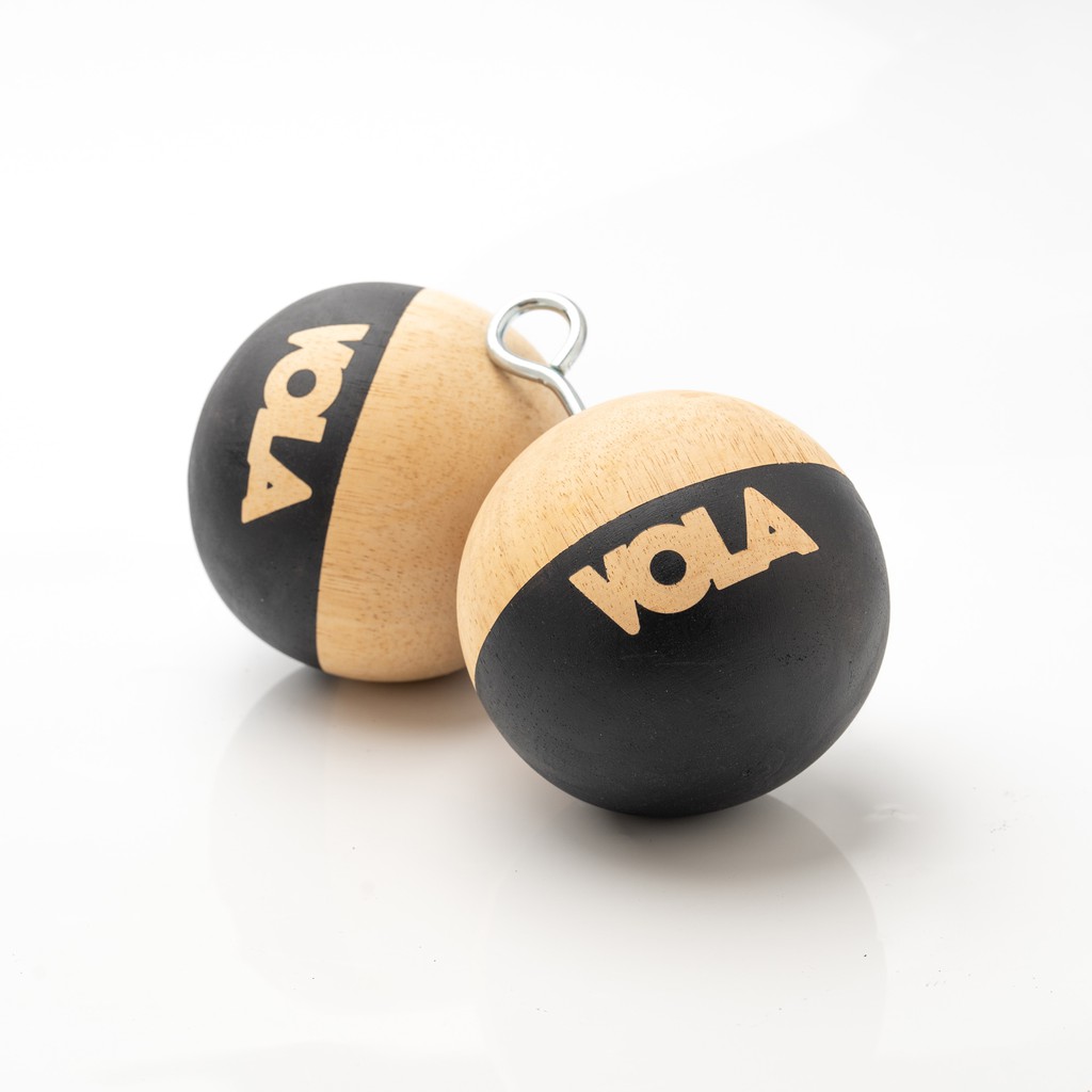 ภาพหน้าปกสินค้าVOLA Wooden ball (Regular), Grip/Finger/Forearm Training, Rock Climbing จากร้าน the.vola บน Shopee