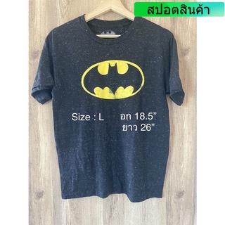 เสื้อยืดมือสอง การ์ตูน แบทแมน Batman DC Comic เสื้อยืด มือสอง ของแท้ เปิดกระสอบ