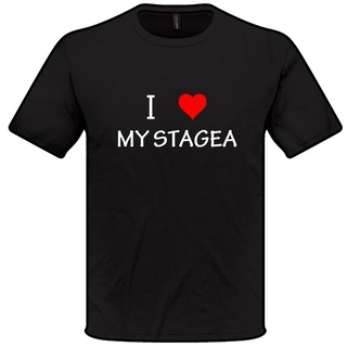 เสื้อยืดผ้าฝ้ายพิมพ์ลายขายดี เสื้อยืด พิมพ์ลายการ์ตูน I Love Heart My Stagea สไตล์ฮิปฮอป เหมาะกับของขวัญ แฟชั่นสําหรับผู