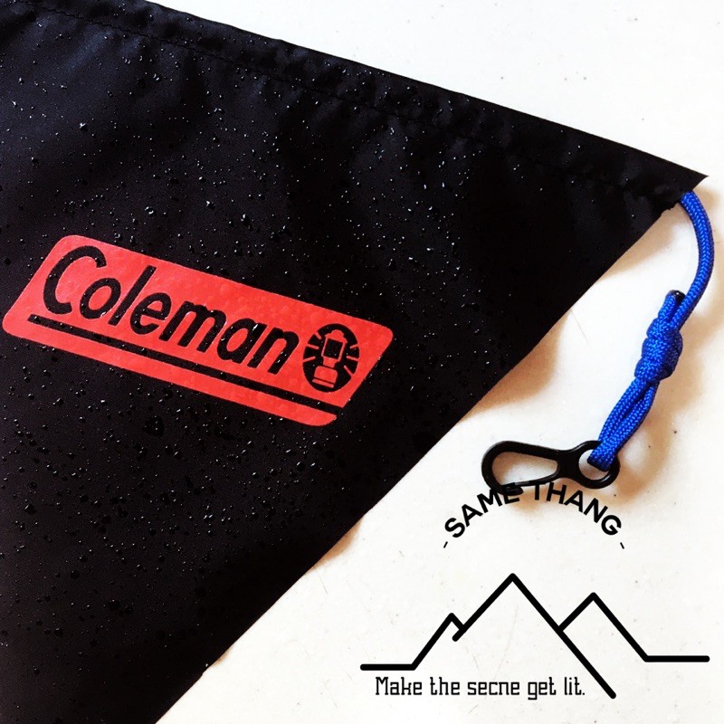 ธงแคมป์-coleman-สีดำ