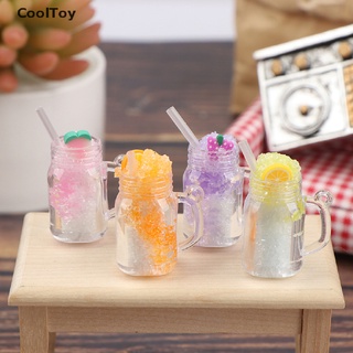 Cooltoy แก้วน้ําแข็งใส ขนาดเล็ก 1/12 สําหรับตกแต่งบ้านตุ๊กตา