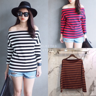 Ops Stripe Top