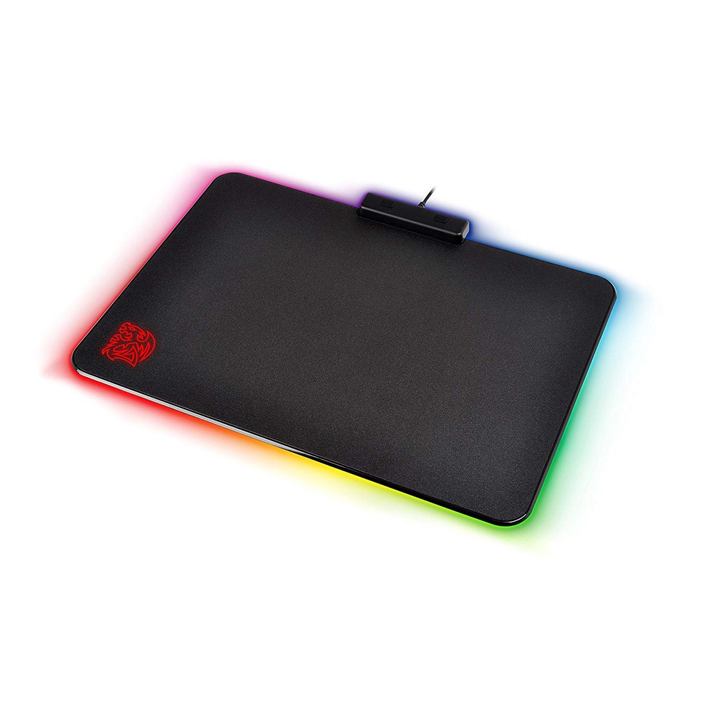 แผ่นรองเม้า แผ่นรองเมาส์เกมมิ่งส์ Tt eSPORTS Draconem RGB Cloth Edition ...