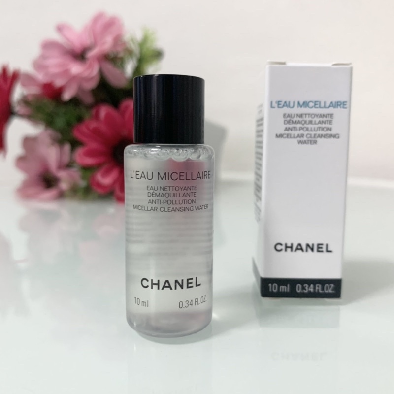 แท้💯 Chanel L'EAU MICELLAIRE 🦋 ไมเซล่า คลีนซิ่ง วอเตอร์ 10ml