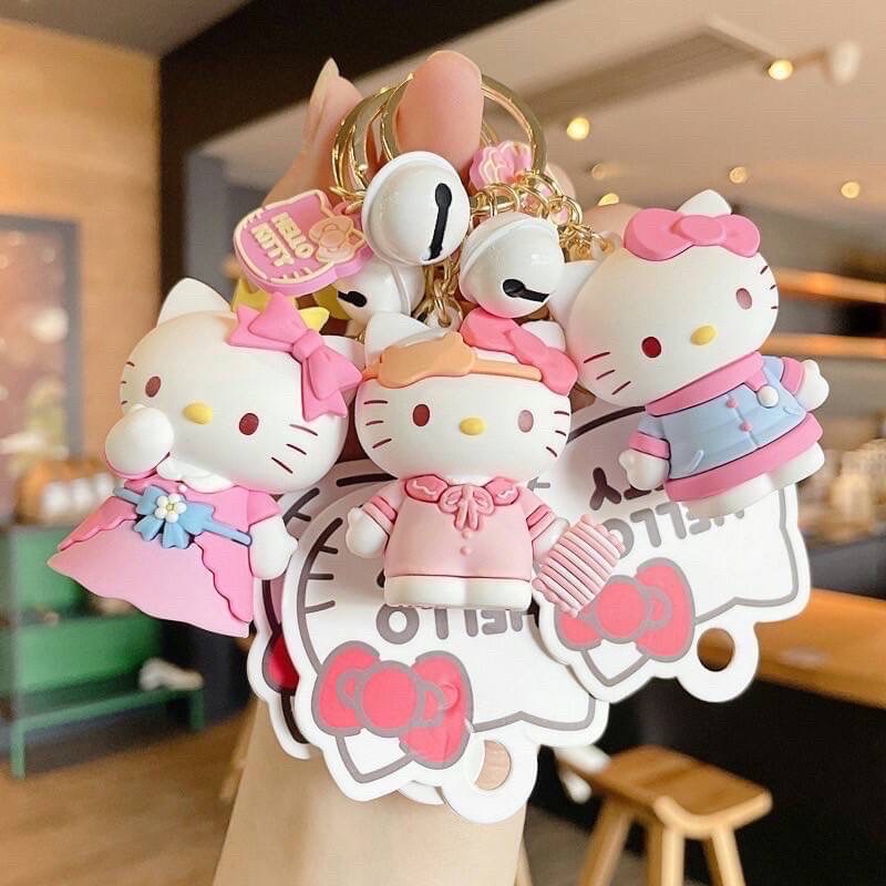 พร้อมส่งในไทย-พวงกุญแจ-คิตตี้-kitty-sario-พวงกุญแจคิตตี้-คิตตี้ซาริโอ-พวงกุญแจการ์ตูน-คิตตี้-hello-kitty