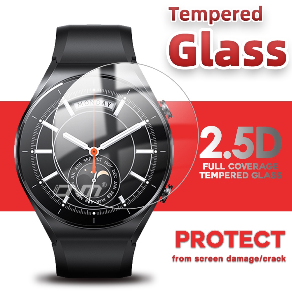 ภาพหน้าปกสินค้าฟิล์ม Xiaomi Watch S1 ฟิล์ม ฟิล์มป้องกัน Xiaomi Watch S1 ฟิล์มกระจกนิรภัย HD ฟิล์ม Xiaomi Smart Watch S1 ฟิล์มป้องกัน