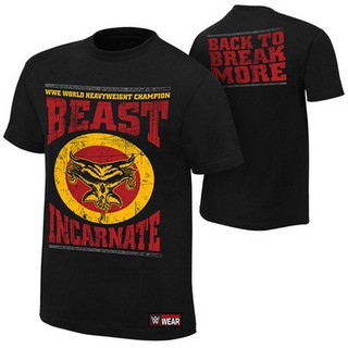 เสื้อยืดผ้าฝ้ายพิมพ์ลายขายดี Brock Lesnar 