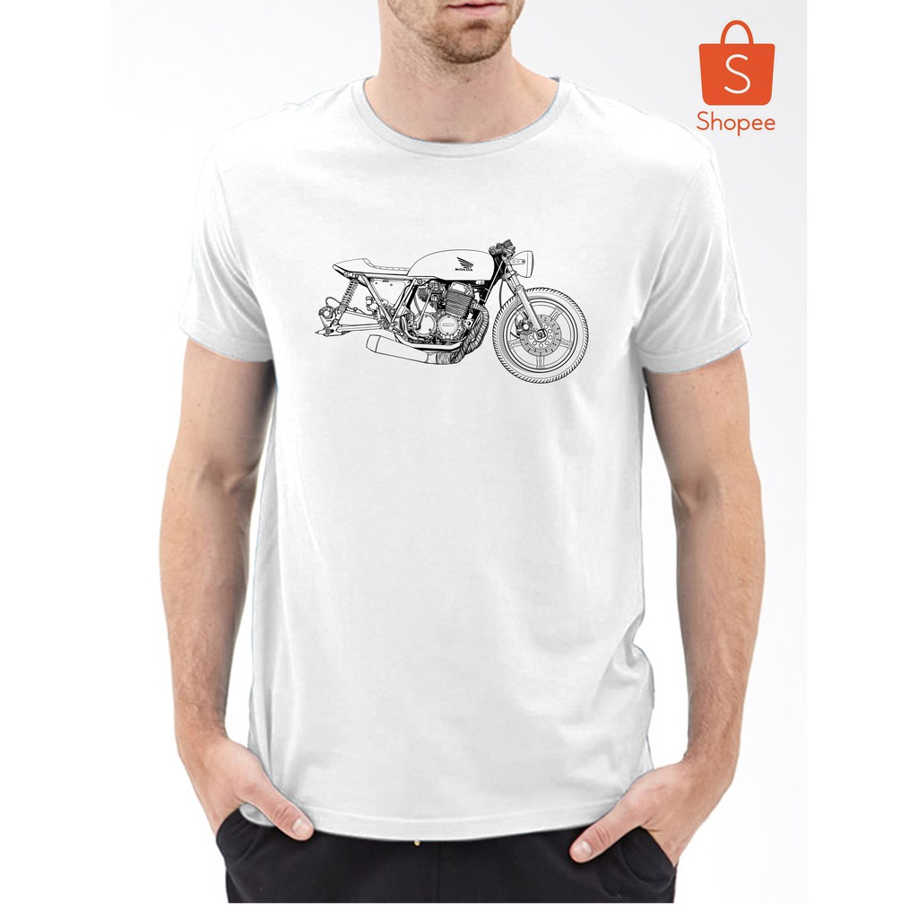 เสื้อยืดcafe-racer-คาเฟ่เรเซอร์