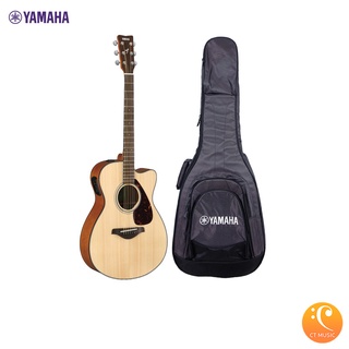 YAMAHA FSX800C Electric Acoustic Guitar กีตาร์โปร่งไฟฟ้ายามาฮ่า รุ่น FSX800C + Deluxe Guitar Bag กระเป๋ากีตาร์รุ่นดีลักซ