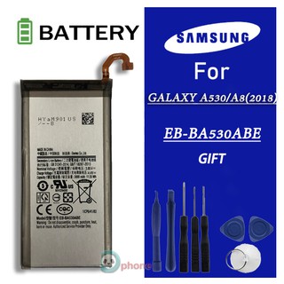 แบตเตอรี่ Samsung Galaxy A8(2018),A530 (EB-BA530AE)**แบตเตอรี่รับประกัน 3 เดือน**