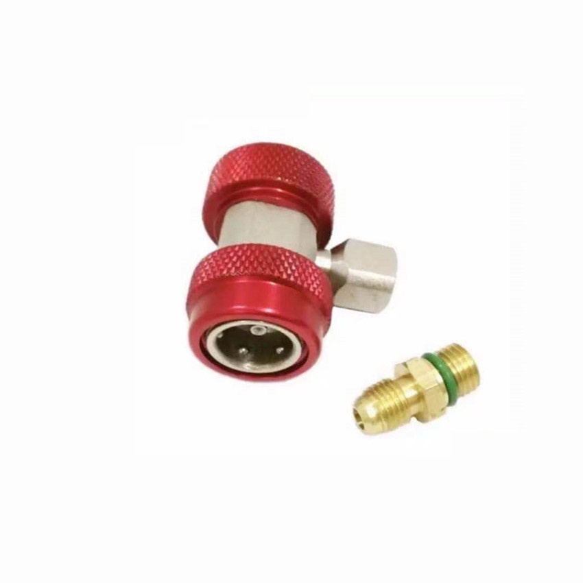 คอปเปอร์-เติมน้ํายาแอร์-r134a-สีแดง-ac-coupler-r-134a-ฝั่ง-high-side-เติมน้ำยาแอร์-r-134a