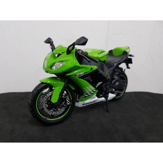 โมเดลรถมอเตอร์ไซค์ Maisto 1:12 KAWASAKI NINJA ZX-10R MOTORCYCLES DieCast Model ทำจากเหล็ก สัดส่วน 1:12 NO.31187