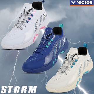 【 ของแท้ 💯% 】รองเท้าแบดมินตัน วิคเตอร์ STORM หน้ากว้าง 2.5 (STORM)