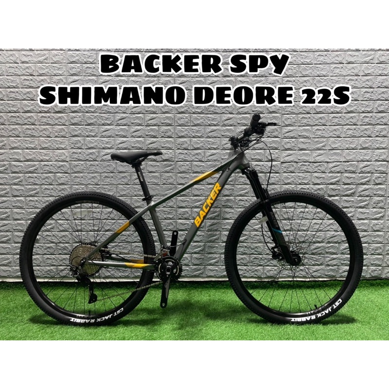 ผ่อนได้-backer-spy-shimano-deore-22-สปีด-โช๊คลม-ล้อ-29-นิ้ว-ดุมnovatech