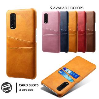 OPPO Find X2 X2 Pro Luxury Slim Card Slot Wallet Leather Case Shockproof Cover