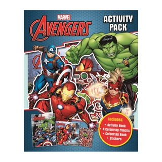 บงกช หนังสือภาษาต่างประเทศ 2-in-1 Activity Bag Disney: Marvel Advengers