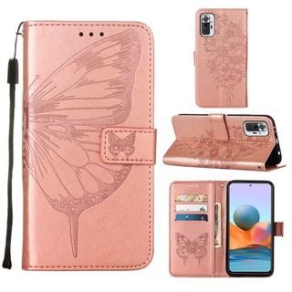 Flip Case for Xiaomi Redmi K40 9T Note 10 10s 9 Pro Max PU Leather Wallet Embossed Phone Cover
