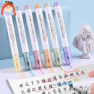 สินค้า NIKKI ปากกาเน้นข้อความสีพาสเทล 24 สี -1 ชุด