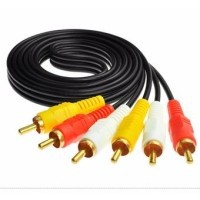 สายต่อเครื่องเล่นเข้าทีวี-rca-x3-สาย3ออก3-ความยาว-10-เมตร