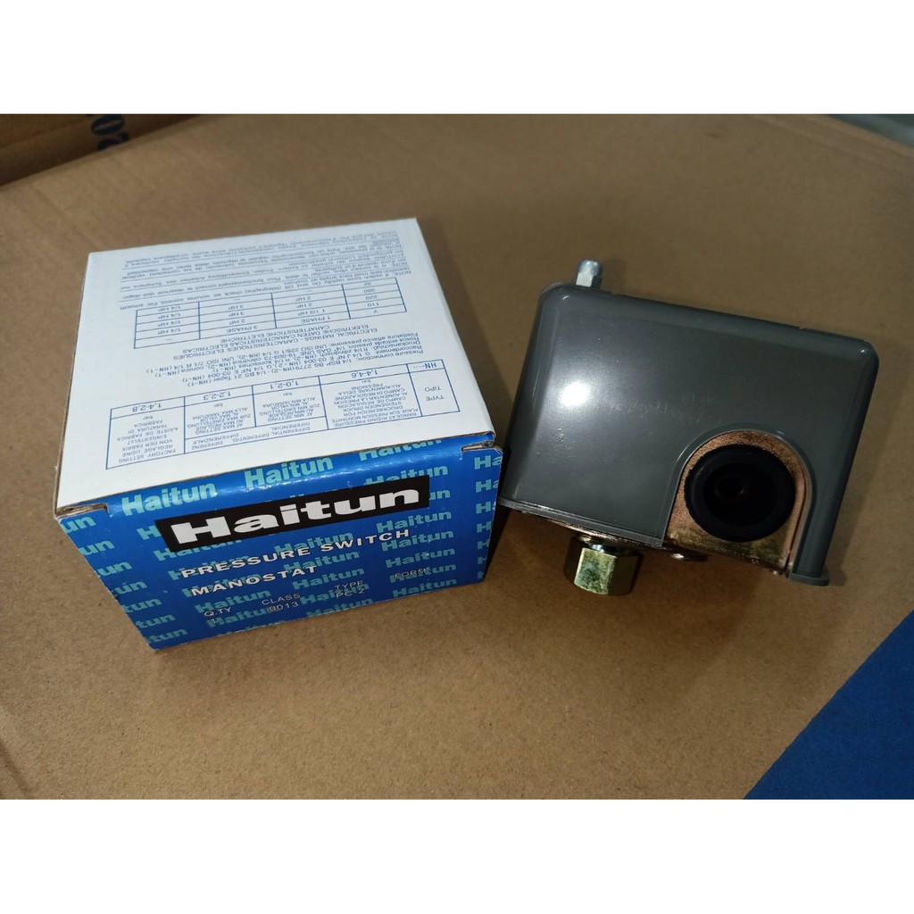 สวิทซ์ควบคุมแรงดันอัตโนมัติ Pressure Switch ยี่ห้อ Haitun | Shopee Thailand