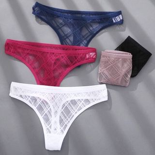 สินค้าพร้อมส่งจากไทย💥Angle Bra💥 (N571) กางเกงชั้นในจีสตริง sexy panties ผ้าซีทรูเซ็กซี่ สำหรับผู้หญิง