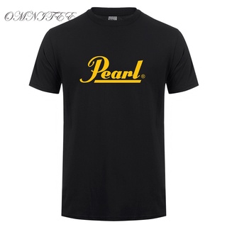 Best Selling Popular Men Home Wear Drums Pearl Musics Cotton Mens Trendy Tshirt Loose Fashion