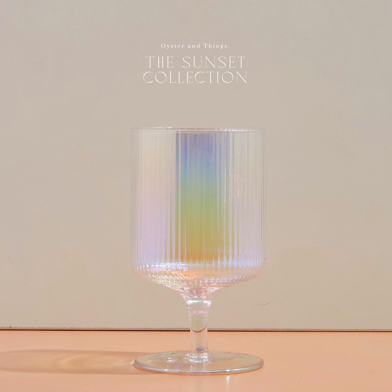 The Sunset collection | แก้วน้ำ Sunset Stripe | Oyster and Things ...