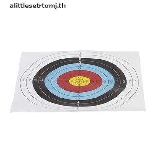 Alittlesetrtomj ชุดเป้ายิงธนูกระดาษ 40*40 ซม. 10 ชิ้น