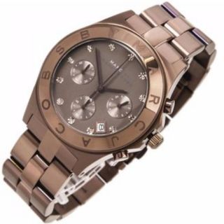 Marc Jacobs Blade Quartz Brown Dial Womens Watch MBM3121