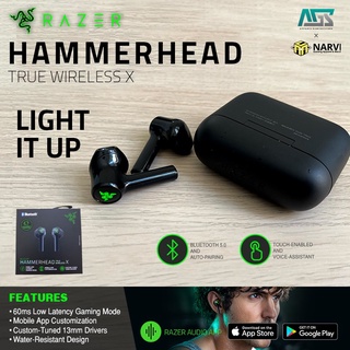 Razer Hammerhead True Wireless X / TW X หูฟังเอียร์บัด - หูฟังเล่นเกม