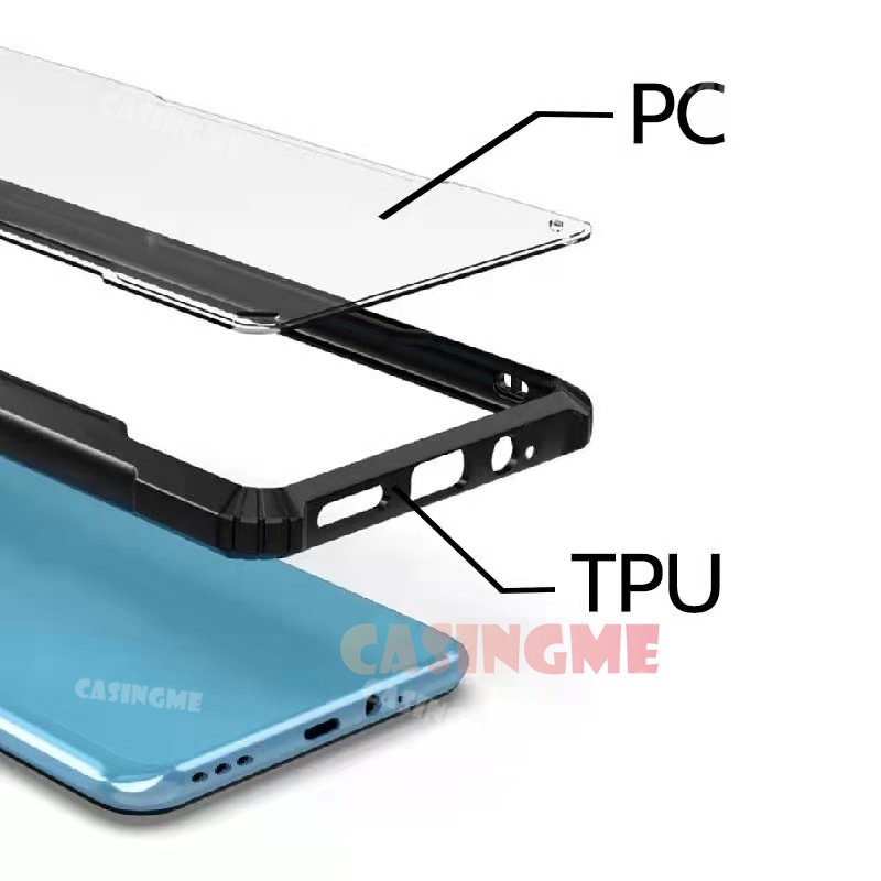 ภาพสินค้าเคสป้องกันโทรศัพท์มือถือ แบบใส กันกระแทก สําหรับ Realme GT Neo 3 GT Neo3 3T Neo 2 Pro 3 4G 5G จากร้าน casingme.th บน Shopee ภาพที่ 6