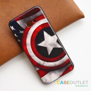 เคส J4 plus แข็ง ขอบยาง สกรีนลายนูน Marvel