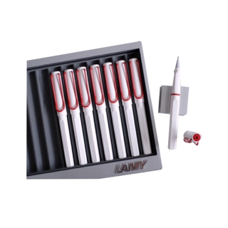 โปรโมชั่น : FLASHSALE 25 พค. 21.00-23.59 พร้อมส่ง LAMY White Red Clip Japan 2019 ลามี่ สีขาว คลิปแดง ลิมิเตต ญี่ปุ่น
