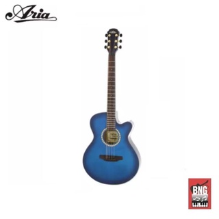 ARIA TG-1 SBL กีตาร์โปร่ง สีฟ้า แอเรีย Acoustic Guitars **ฟรี ที่ขันคอ, ตารางคอร์ด, ปิ๊กกีตาร์