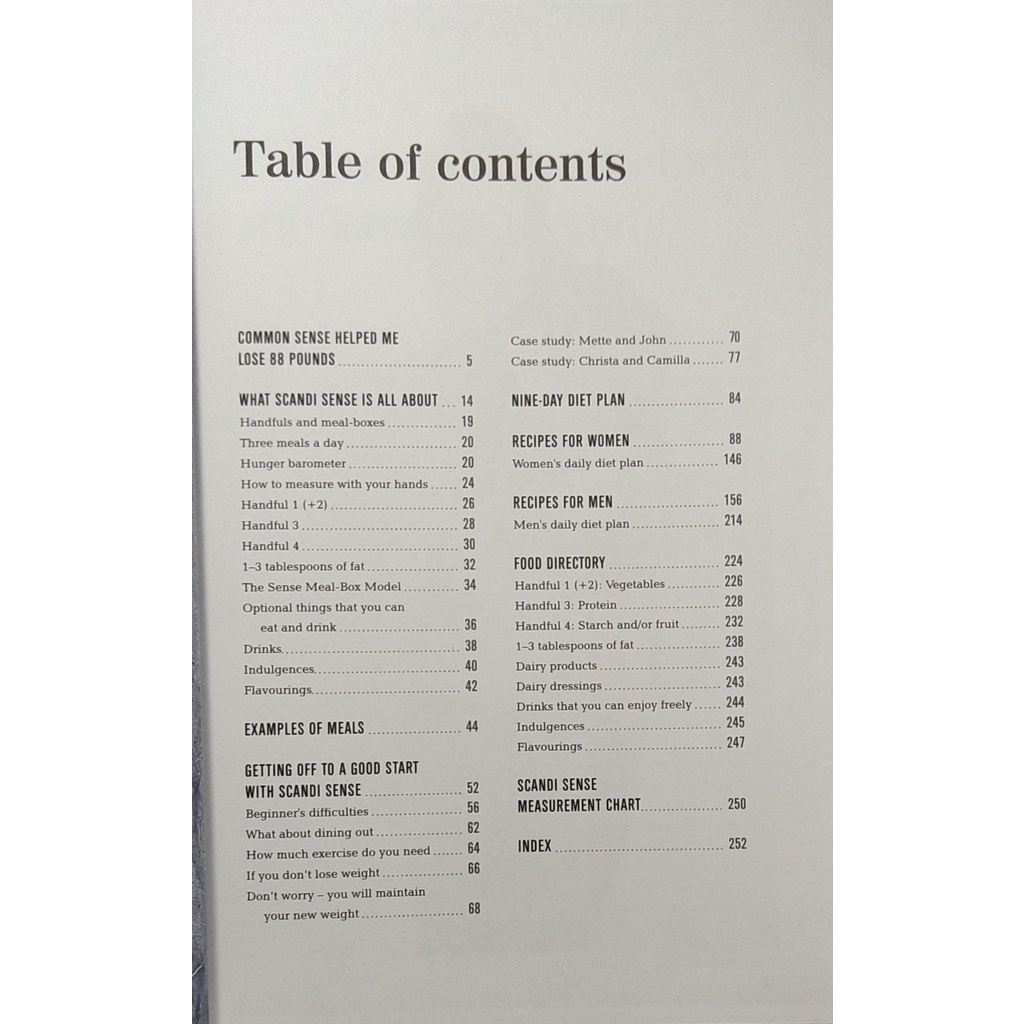 หนังสืออาหร-ลดน้ำหนัก-ภาษาอังกฤษ-the-scandi-sense-diet-255page