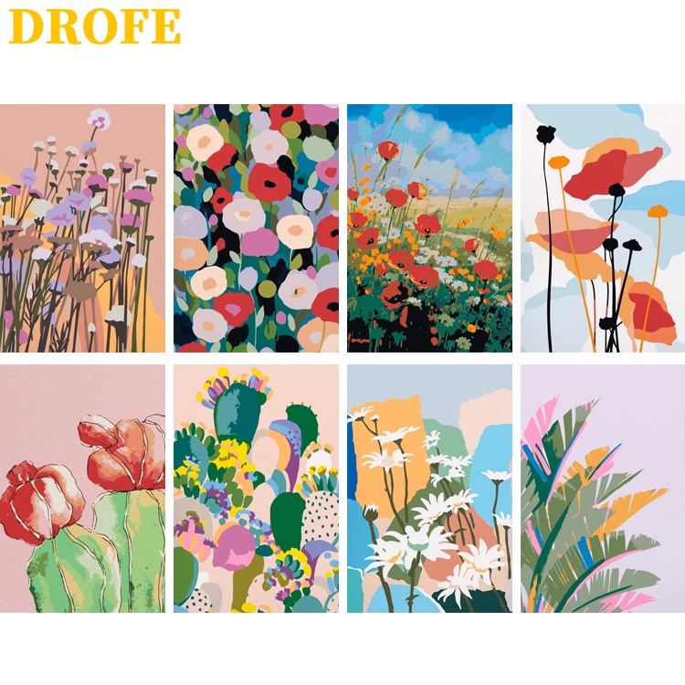 drofe-20x30-ซม-30x40-ซม-พร้อมกรอบ-ภาพวาดสีน้ํามันรูปดอกไม้และหญ้า-ตัวเลข-ภาพวาดสีน้ํามันดิจิตอล-ตกแต่ง