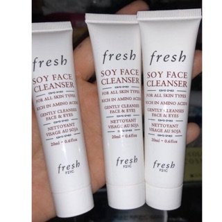 (1ชิ้น) Fresh Soy Face Cleanser 20ml