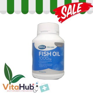 ภาพขนาดย่อของภาพหน้าปกสินค้าMEGA FISH OIL 30CAPSULES จากร้าน chalermratmenk บน Shopee