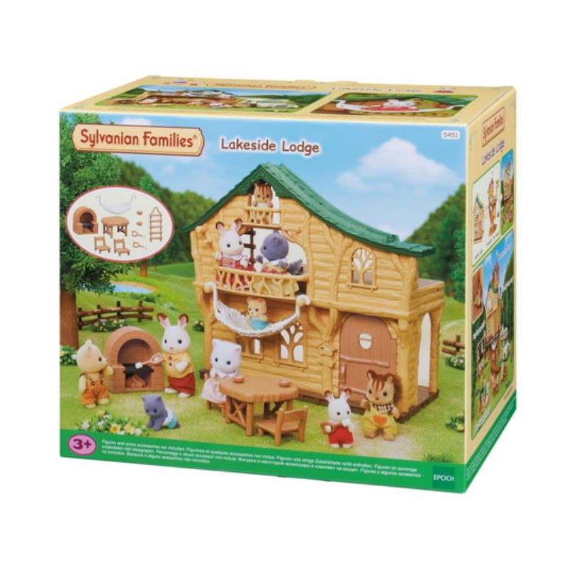 sylvanian-families-lakeside-lodge-ซิลวาเนียน-แฟมิลี่-บ้านตากอากาศริมทะเลสาบ