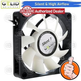 ภาพหน้าปกสินค้า[CoolBlasterThai] Gelid PC Silent 7 Fan Case size 70 mm. ประกัน 3 ปี ที่เกี่ยวข้อง