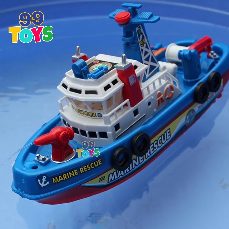 เรือของเล่น-เรือใส่ถ่านพ่นน้ำได้-แล่นได้ในน้ำ-เรือเฟอรี่ของเล่น
