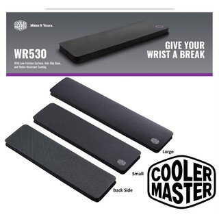 สินค้า ⚡️แผ่นรองข้อมือคีย์บอร์ด⚡️ Cooler Master WR530, WR531 Wrist Rest Accessory Gaming