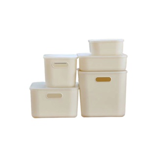 โปรโมชั่น : Goody Home กล่องพลาสติกพร้อมฝาปิด ใส่ของใช้ทั่วไป ประหยัดพื้นที่ สีสันสวยงาม เฉพาะสีขาว ฝากล่องจะเป็นสีใส เท่านั้น